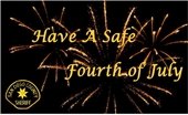 Have a safe Fourth of July