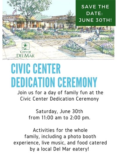 Civic Center Dedication Ceremony