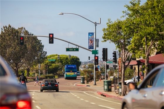 Camino del Mar at 15th Street