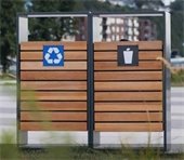 streetscape receptacles
