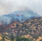 sdge photo of wildfire