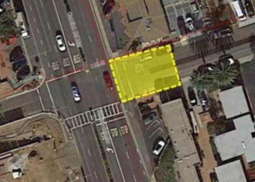 11th Street closure area.