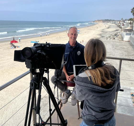 Jon Edelbrock interviews with Del Mar TV