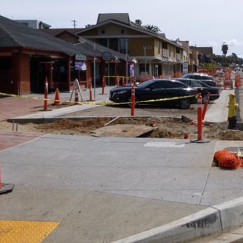 temporary parking on the 1100 block