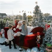 Kids with Santa