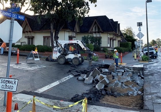14th Street crosswalk demo