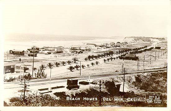 beach homes in early Del Mar
