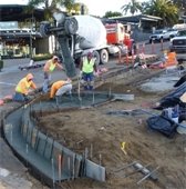 12th Street curb and gutter