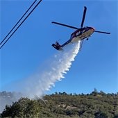 firefighting helicopter