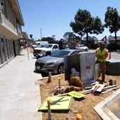 Electricians on 1100 block