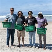 community cleanup participants