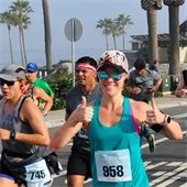 LJ Half Marathon runner