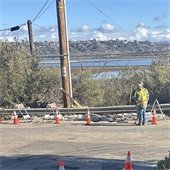 San Dieguito Drive emergency repair 