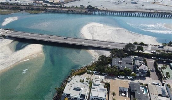 highway and railroad bridges