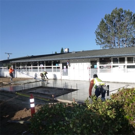 New sidewalks on the 1200 block