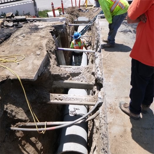 10th Street storm drain