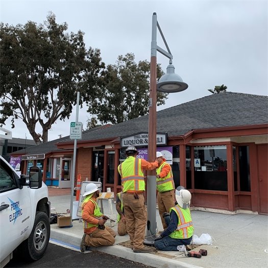 Streetlight installation