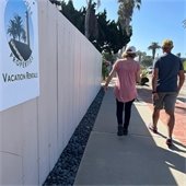 STR sign by sidewalk