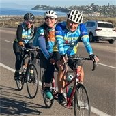 Bike MS participants