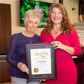 Carol Kerridge and Tasha Boerner