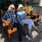 committee members at reception