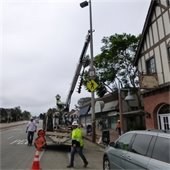 existing streetlight removal