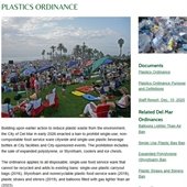 plastics ordinance webpage