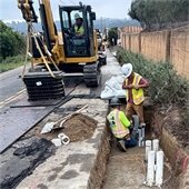 utility undergrounding on San Dieguito Drive