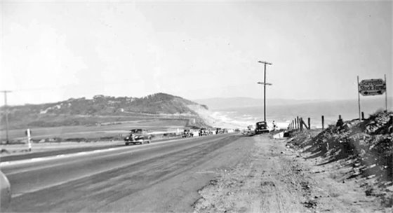 Coast Highway in 1960