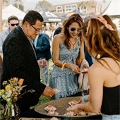 diners at summer solstice