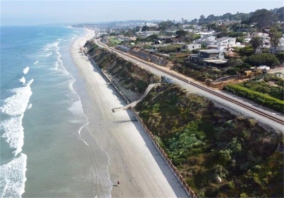 drainage chute and seawall at 11th Street