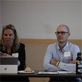 Alyssa Muto and Clem Brown