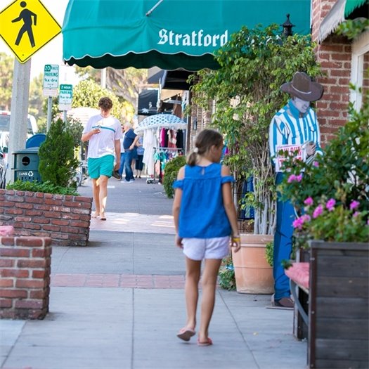 Sidewalk at Stratford Square